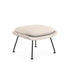 Womb Relax Stool / Ottoman Frame Black